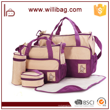 5er Set Baby Wickeltasche / Baby Wickeltasche / Windeltasche Mummy Baby Tasche